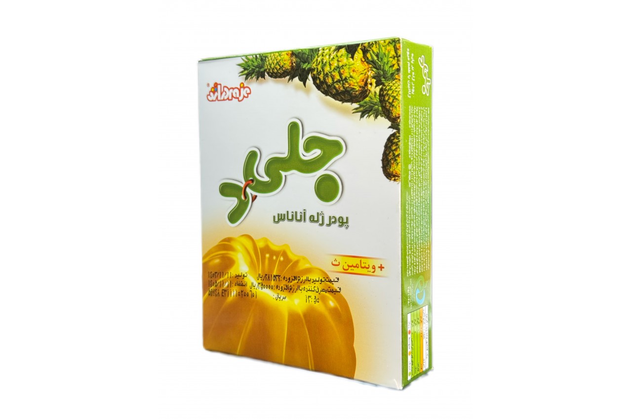 پودر ژله جلید 100 گرمی طعم اناناس