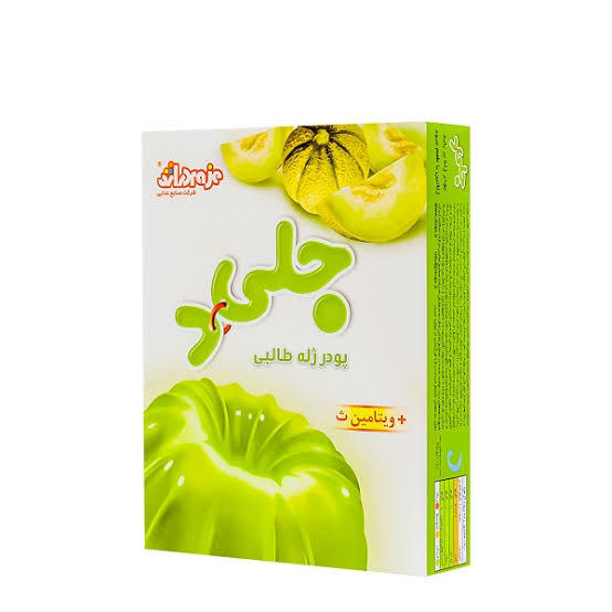پودر ژله جلید 100 گرمی طعم طالبی