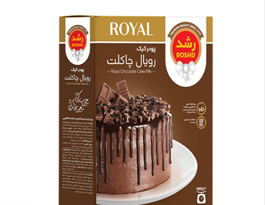 پودر کیک رشد 500گرمی طعم چاکلت